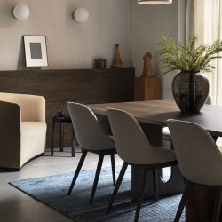 Audo Copenhagen Androgyne Spisebord Mrkbejdset Eg Rektangulr - 210 cm 