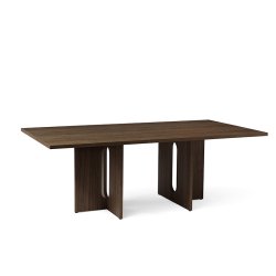 Audo Copenhagen Androgyne Spisebord Mrkbejdset Eg Rektangulr - 210 cm 