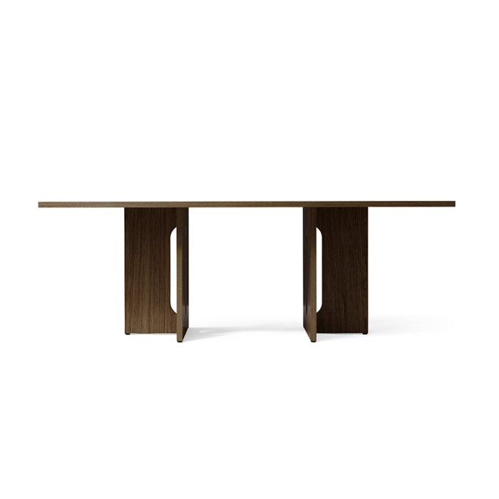 Audo Copenhagen Androgyne Spisebord Mrkbejdset Eg Rektangulr - 210 cm 