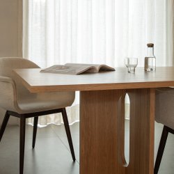 Audo Copenhagen Androgyne Spisebord Natur Eg Rektangulr - 210 cm 