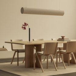 Audo Copenhagen Androgyne Spisebord Natur Eg Rektangulr - 278 cm 