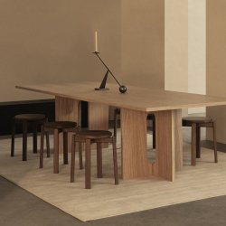 Audo Copenhagen Androgyne Spisebord Natur Eg Rektangulr - 278 cm 