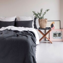 Mette Ditmer Bohemia Sengetppe 220x250 Anthracite