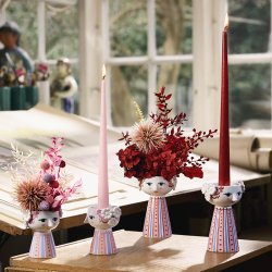 Bjrn Wiinblad Eva Lysestage Pink