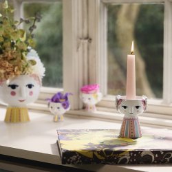 Bjrn Wiinblad Eva Lysestage Pink