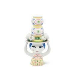 Bjrn Wiinblad Lady With Hat Lysestage 16 cm Pink 