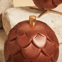 Brainchild Kogle Figuren Mahogni/Messing