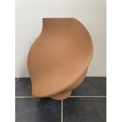 Ceramic Pirout Vase 02 - Sanded Ocker - 2-SORTERING