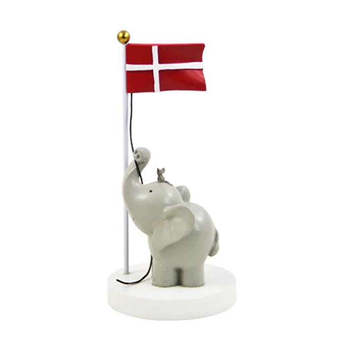 KIDS by FRIIS Bordpynt, Flag med Elefant og Mus