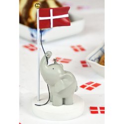 KIDS by FRIIS Bordpynt, Flag med Elefant og Mus