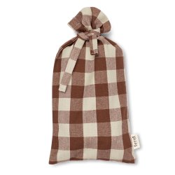 Ferm Living Bothy Check servietter - 4 stk. - Cinnamon/Grey Green 