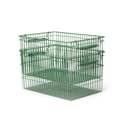 Ferm Living Cala Stabelbare Kurve 2 stk. Verdant Green