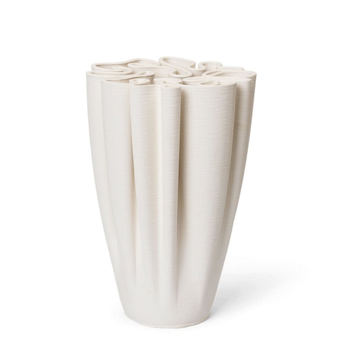 Ferm Living Dedali Vase - Off-white