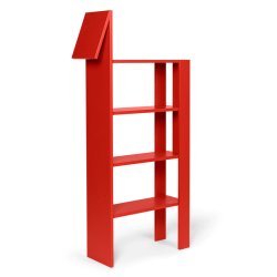 Ferm Living Giraffe Bookcase Bogreol - Poppy Red