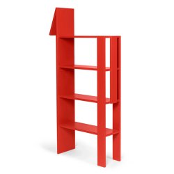 Ferm Living Giraffe Bookcase Bogreol - Poppy Red