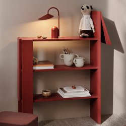Ferm Living Horse Bookcase Bogreol - Poppy Red