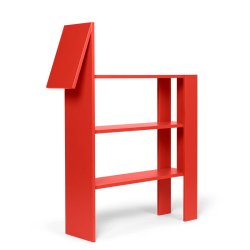 Ferm Living Horse Bookcase Bogreol - Poppy Red