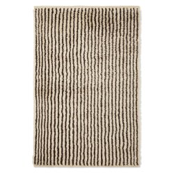 Ferm Living Kami Knotted Tppe 120x180 Off-white/Coffee