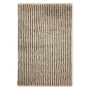 Ferm Living Kami Knotted Tppe 120x180 Off-white/Coffee