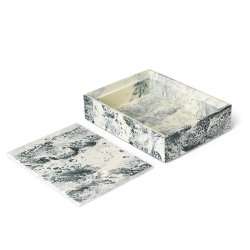 Ferm Living Mist Box 15x20 cm Emerald Off-white