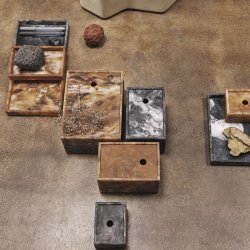 Ferm Living Mist Tray 15x20 cm Charcoal