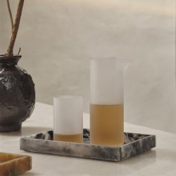 Ferm Living Mist Tray 15x20 cm Charcoal