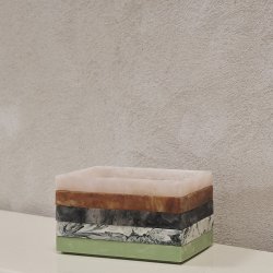 Ferm Living Mist Tray 15x20 cm Emerald Off-white