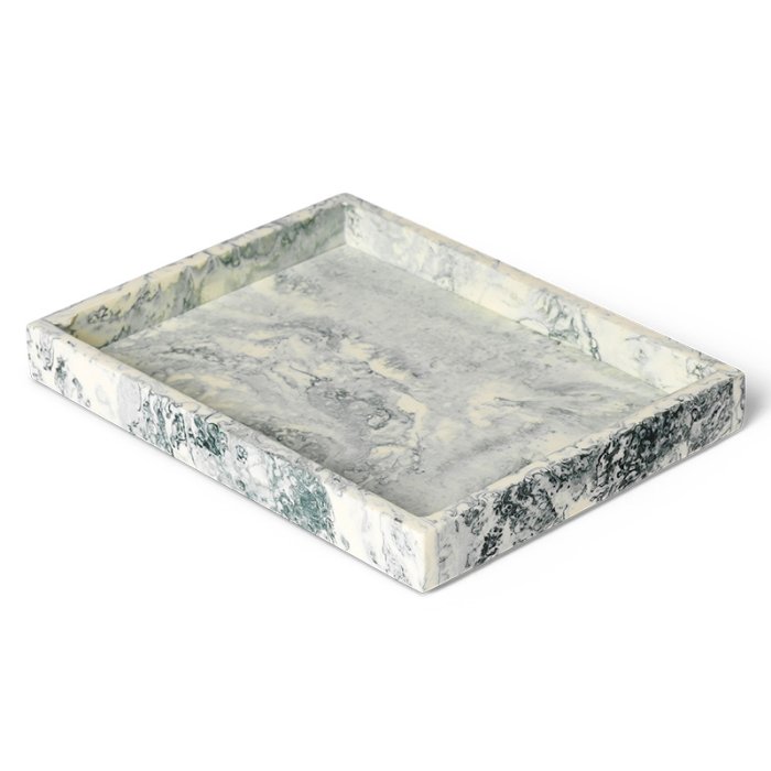 Ferm Living Mist Tray 15x20 cm Emerald Off-white