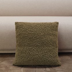 Ferm Living Moor Pude Olive 50x50 cm 