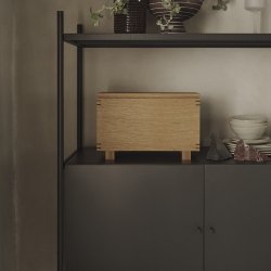 Ferm Living Punctual Skab Anthracite