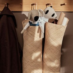 Ferm Living Sato aflang kurv - Natur