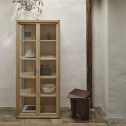 Ferm Living Silva Piece Mrkbejdset Mangotr