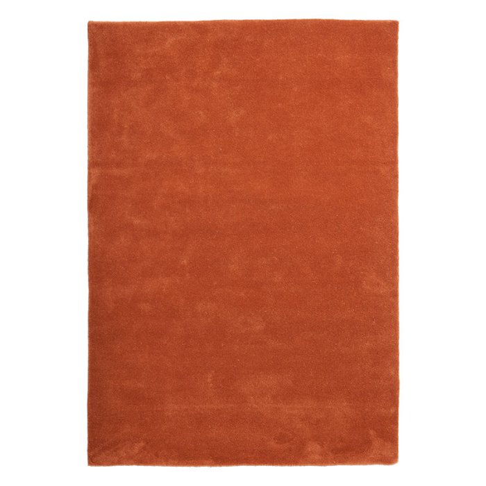 Ferm Living Stille Tufted Rug 140x200 Red Brown