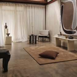 Ferm Living Stille Tufted Rug 140x200 Toffee