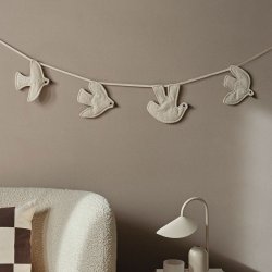 Ferm Living Swif Bird guirlande - Neutral