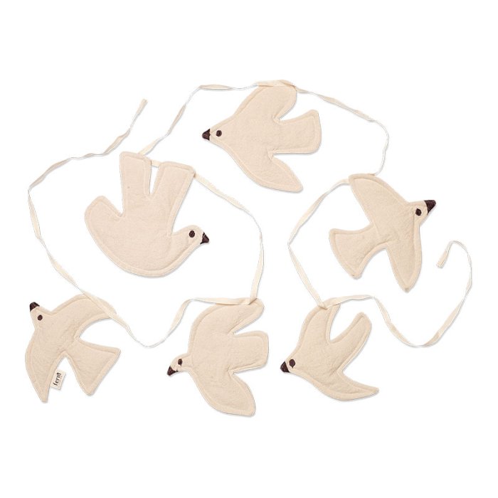 Ferm Living Swif Bird guirlande - Neutral