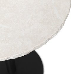 Ferm Living Mineral Cafe Bord Bianco Curia Sort