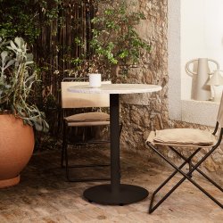 Ferm Living Mineral Cafe Bord Bianco Curia Sort