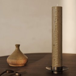 Ferm Living Mura Kalenderlys Ash Brown