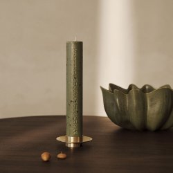 Ferm Living Mura Kalenderlys Artichoke Green