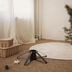 Ferm Living Vela Star Juletrstppe - Natural