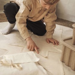 Ferm Living Vela Star Juletrstppe - Natural