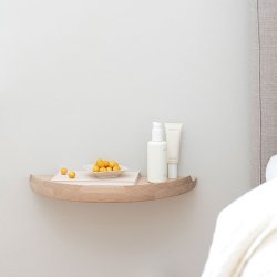 Aakjaer Furniture Arcus Console Hylde Hvidolieret Eg