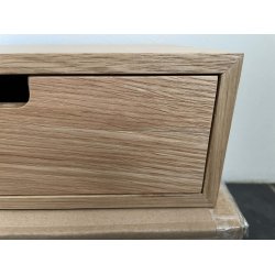 Hide Opbevaringskasse m. Skuffe - Eg - 2-SORTERING