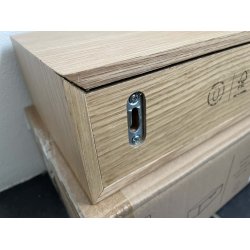 Hide Opbevaringskasse m. Skuffe - Eg - 2-SORTERING