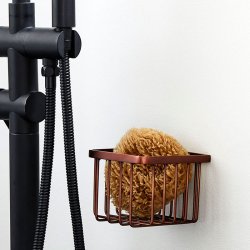 House Doctor Bath Trdkurv - Firkantet - Mrk Messingfinish