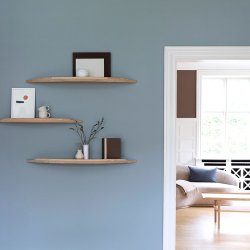 Aakjaer Furniture Arcus Hylde Mellem Hvidolieret Eg