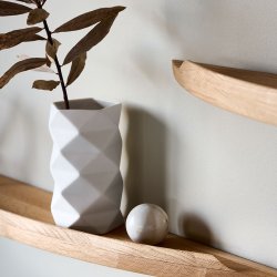 Aakjaer Furniture Arcus Hylde Stor Naturolieret Eg