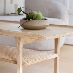 Aakjaer Furniture No. 25 Hvidolieret Eg