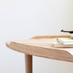 Aakjaer Furniture No. 55 Hvidolieret Eg Lille H49,5 cm